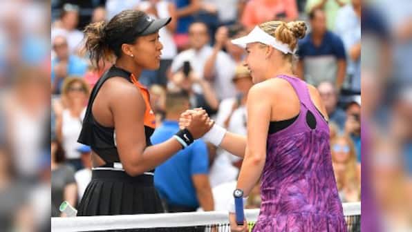US Open 2019: Defending champion Naomi Osaka survives Anna Blinkova scare in first round to progress with unconvincing start