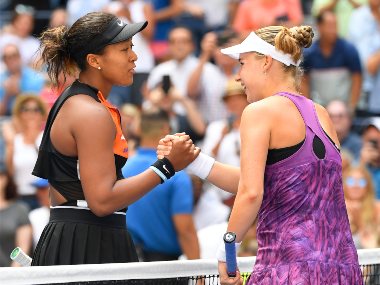 US Open 2019: Defending champion Naomi Osaka survives Anna Blinkova scare in first round to progress with unconvincing start US Open 2019: Defending champion Naomi Osaka survives Anna Blinkova scare in first round to progress with unconvincing start