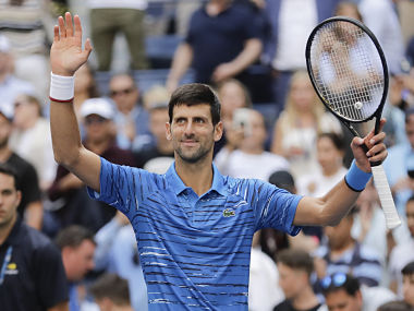 US Open 2019: Defending champion Novak Djokovic eases into second round with straight sets win over Roberto Carballes Baena US Open 2019: Defending champion Novak Djokovic eases into second round with straight sets win over Roberto Carballes Baena