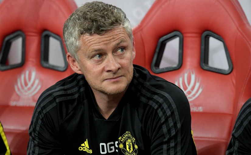 Solskjaer faces an uphill task in his first full season. AFP
