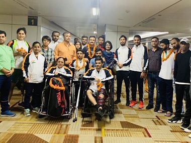 Sports minister Kiren Rijiju amends policy for para-athletes, grants Para-Badminton World Championship medallists Rs 1.82 cr reward Sports minister Kiren Rijiju amends policy for para-athletes, grants Para-Badminton World Championship medallists Rs 1.82 cr reward