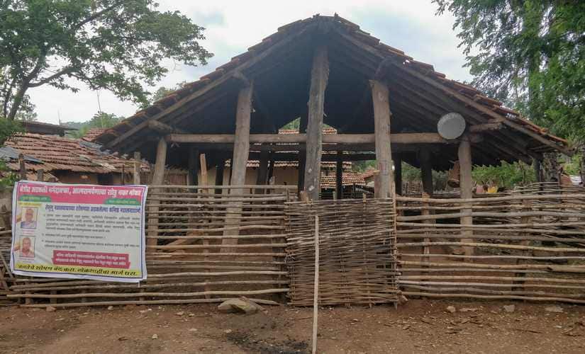 The gotul in Laheri village has managed to survive untouched by state agencies; in nearby villages, gotuls have been rebuilt with concrete and labelled as temple. Traditinally, gotuls were a place for young boys and girls to meet and cavort to form life-long, or even temporary, relationships. Image courtesy: Shone Satheesh