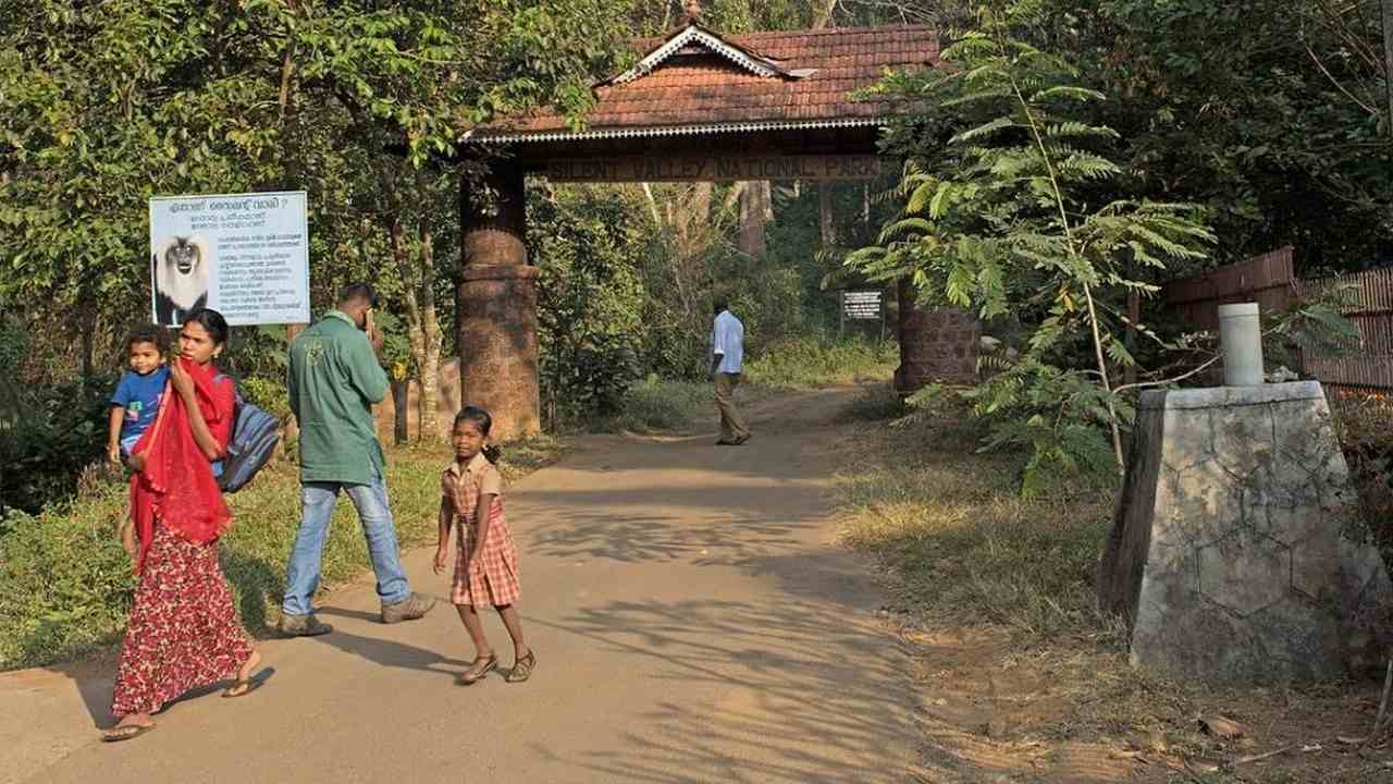 The entrance to the Silent Valley National Park in Kerala. The campaign to conserve Silent Valley and prevent it from being converted to a hydroelectric project is considered a milestone achievement by conservationists in India. Image credit: S. Gopikrishna Warrier/Mongabay.