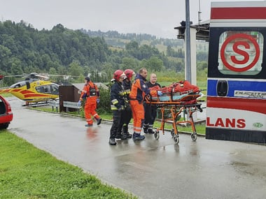 Five dead, 150 injured after multiple lightning strikes at South Poland's Tatra Mountains; rescuers search for three missing