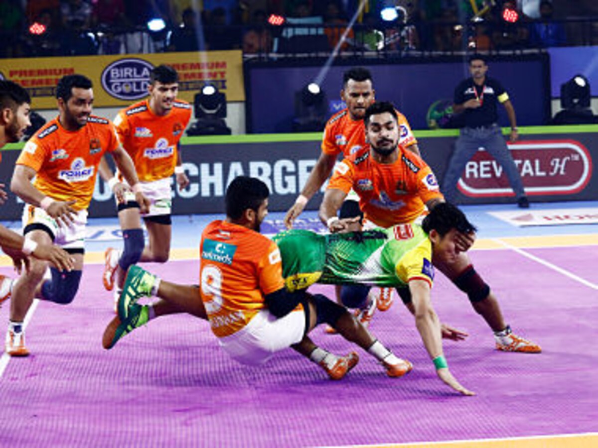 Pro Kabaddi 2019 Highlights, Jaipur Pink Panthers vs UP Yoddha in Pune:  Yoddha edge out Panthers-Sports News , Firstpost