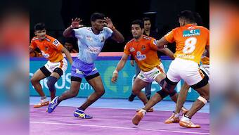 Pro Kabaddi 2019 Highlights, UP Yoddha vs Puneri Paltan at Delhi: Shrikant Jadhav impresses in Yoddha's win