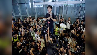 Hong Kong pro-democracy activist Joshua Wong arrested ahead of planned weekend protests