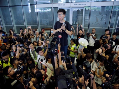Hong Kong pro-democracy activist Joshua Wong arrested ahead of planned weekend protests Hong Kong pro-democracy activist Joshua Wong arrested ahead of planned weekend protests