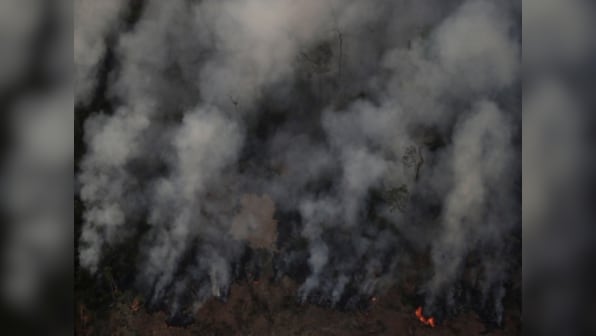 Brazilian president Jair Bolsonaro admits to farmers setting Amazon forest ablaze illegally, tells foreign powers not to meddle in issue