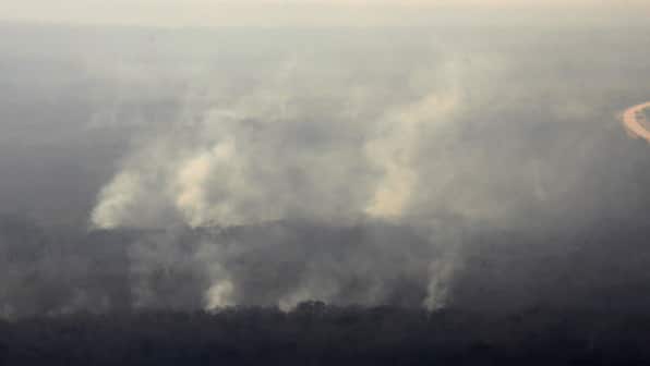 Bolivian wild fires are raging, country seeks help from Boeing SuperTanker plane