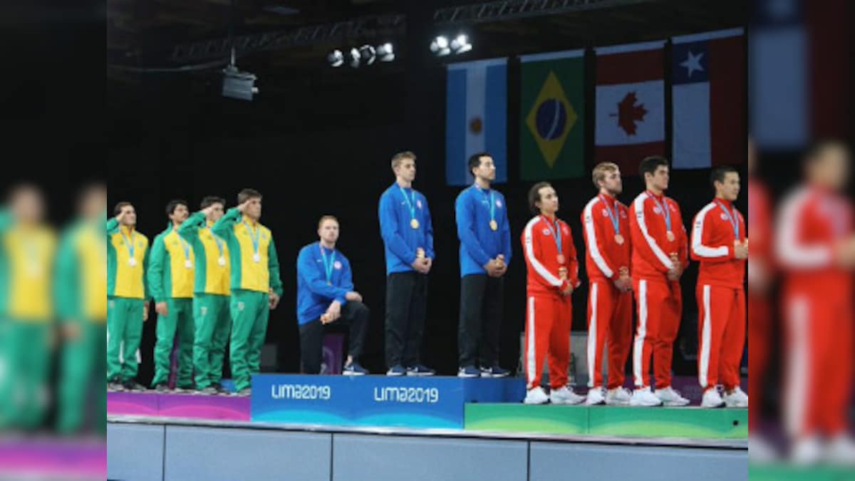 Pan American Games 2019: US athletes staging podium protests against US president Donald Trump let off with reprimand