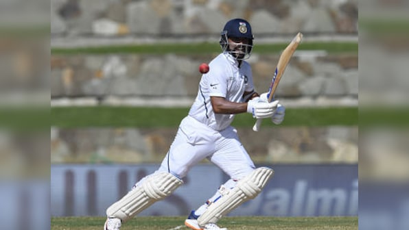 India vs West Indies: Ajinkya Rahane's knock of 81 stands out for visitors as Windies claim early honours on rain-marred opening day of first Test
