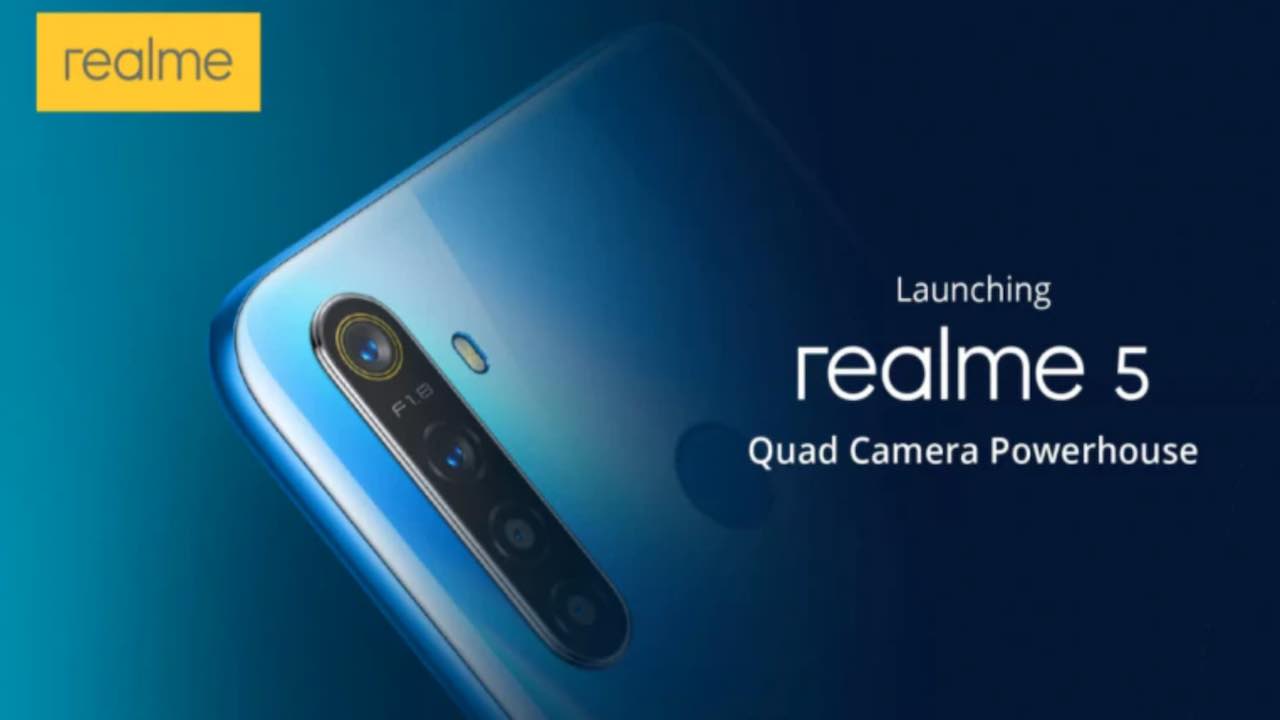 Realme 5 series launch India LIVE Highlights: Realme 5 series starts from Rs 9,999 Realme 5 series launch India LIVE Highlights: Realme 5 series starts from Rs 9,999