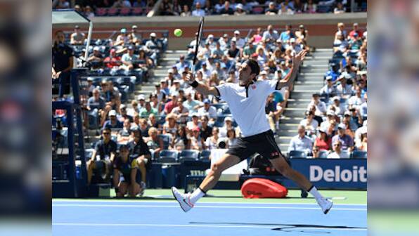 US Open 2019: Roger Federer back to his best after thumping Dan Evans in straight sets to reach fourth round
