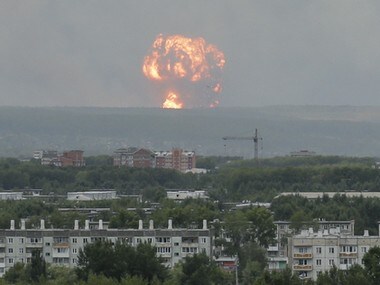 Russia defence ministry says two dead, six injured in blast during equipment test at military base in Arkhangelsk region