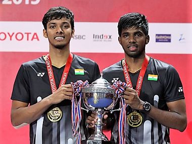 Thailand Open 2019: Satwiksairaj Rankireddy-Chirag Shetty stun world champions to win historic Super 500 doubles title Thailand Open 2019: Satwiksairaj Rankireddy-Chirag Shetty stun world champions to win historic Super 500 doubles title