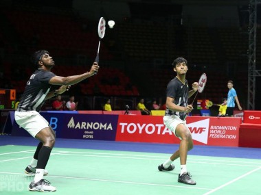 BWF rankings: Men's doubles pair of Satwiksairaj Rankireddy, Chirag Shetty jump seven places to ninth spot BWF rankings: Men's doubles pair of Satwiksairaj Rankireddy, Chirag Shetty jump seven places to ninth spot