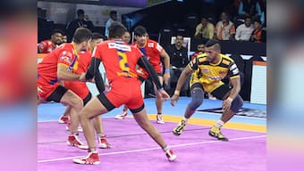 Pro Kabaddi 2019: Telugu Titans robbed of first win of season by poor refereeing in 20-20 tie against UP Yoddha
