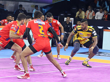 Pro Kabaddi 2019: Telugu Titans robbed of first win of season by poor refereeing in 20-20 tie against UP Yoddha Pro Kabaddi 2019: Telugu Titans robbed of first win of season by poor refereeing in 20-20 tie against UP Yoddha