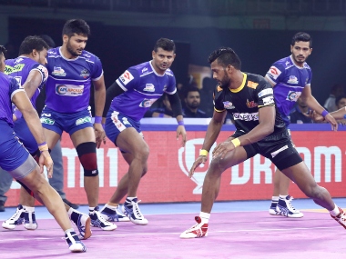 Pro Kabaddi 2019: Siddharth Desai helps Telugu Titans snap Haryana Steelers three-match winning run Pro Kabaddi 2019: Siddharth Desai helps Telugu Titans snap Haryana Steelers three-match winning run