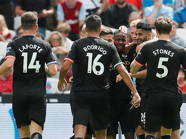 Premier League: Raheem Sterling's hat-trick helps Manchester City begin title defence in style with dominant win over West Ham United Premier League: Raheem Sterling's hat-trick helps Manchester City begin title defence in style with dominant win over West Ham United