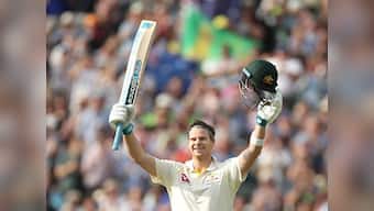 Ashes 2019: Steve Smith leads Australia's fight back with heroic 144 on Day 1 of Edgbaston Test