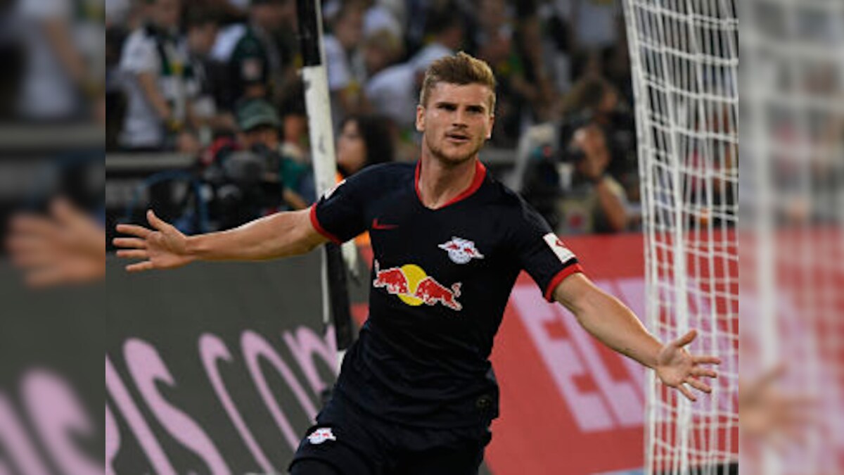 Bundesliga: Timo Werner nets hattrick as RB Leipzig climb to top of the table with win over Borussia Moenchengladbach