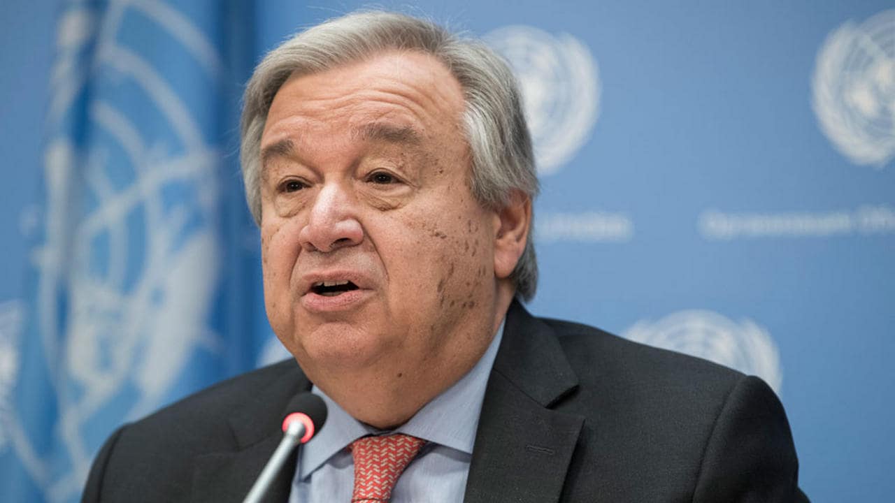 UN Secretary-General Antonio Guterres. Image credit: UN 