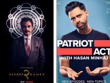 Sacred Games, Mindhunter, Patriot Act: What to watch on Netflix, Zee 5, Alt Balaji, Sony Liv in August Sacred Games, Mindhunter, Patriot Act: What to watch on Netflix, Zee 5, Alt Balaji, Sony Liv in August