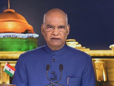 President's address ahead of 73rd Independence Day: Ram Nath Kovind says better days await J&K, hails India's scientific achievements President's address ahead of 73rd Independence Day: Ram Nath Kovind says better days await J&K, hails India's scientific achievements