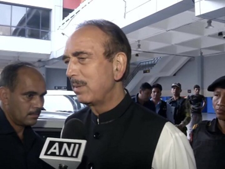 Ghulam Nabi Azad stopped from visiting Jammu and Kashmir for second time, sent back to Delhi from Jammu airport