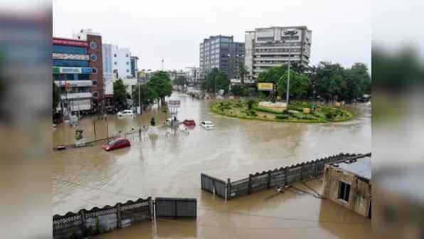 Vadodara floods: Four dead, 5,000 evacuated as rains wreak havoc; central Gujarat records 499 mm downpour in 24 hours