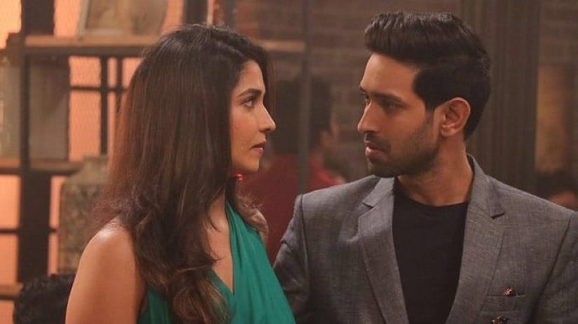 Harleen Sethi and Vikrant Massey in Broken But Beautiful Season 1. ALTBalaji