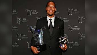 Liverpool's Virgil Van dijk, Lyon's Lucy Bronze win UEFA Player of the Year awards