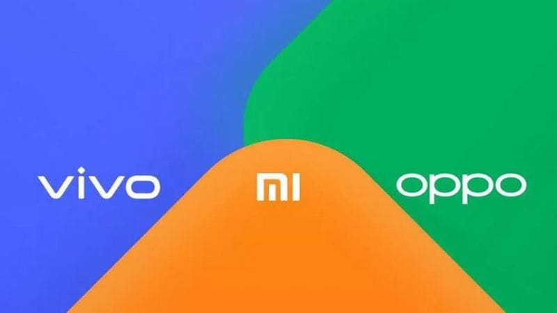 Xiaomi, Oppo and Vivo.