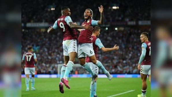 Premier League: Wesley, Anwar El Ghazi strike to give newly-promoted Aston Villa first points against Everton