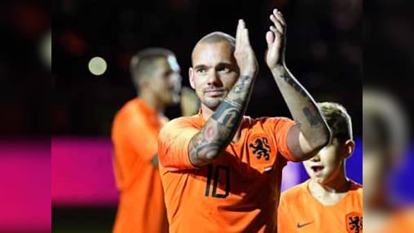 35-year-old former Real Madrid, Inter Milan midfielder Wesley Sneijder announces retirement from football