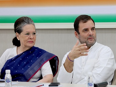 Congress president selection: Sonia, Rahul pull out of consultation process citing conflict of interest; CWC may pick new name by 9 pm Congress president selection: Sonia, Rahul pull out of consultation process citing conflict of interest; CWC may pick new name by 9 pm