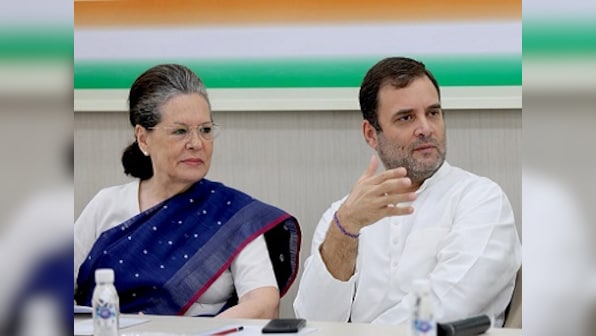 Congress president selection: Sonia, Rahul pull out of consultation process citing conflict of interest; CWC may pick new name by 9 pm
