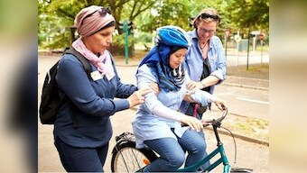 Wheels of change: In Germany, local initiatives help refugee women feel at home, one bicycle ride at a time