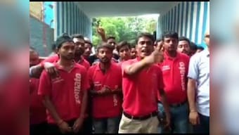 Zomato executives in West Bengal's Howrah go on indefinite strike against delivering beef, pork
