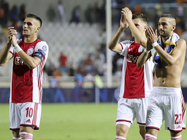 UEFA Champions League qualifying: Ajax secure spot in group stage draw with 2-0 win over APOEL; Club Brugge, Slavia Prague also through UEFA Champions League qualifying: Ajax secure spot in group stage draw with 2-0 win over APOEL; Club Brugge, Slavia Prague also through