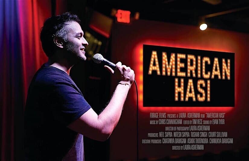 Tushar Singh in a still from American Hasi. YouTube