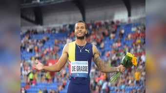 Birmingham Diamond League: Canadian Andre de Grasse taking baby steps to reattain tag of 'heir apparent' to Usain Bolt