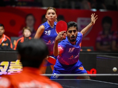 UTT 2019: G Sathiyan, Bernadette Szocs anchor Delhi's dream 8-7 victory over U Mumba in first semi-final UTT 2019: G Sathiyan, Bernadette Szocs anchor Delhi's dream 8-7 victory over U Mumba in first semi-final