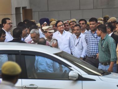 Chidambaram INX Media case updates: Ex-FM being taken to Tihar jail; supporters protest outside Delhi court Chidambaram INX Media case updates: Ex-FM being taken to Tihar jail; supporters protest outside Delhi court