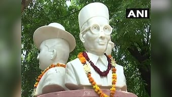 ABVP installs statues of Savarkar, Subhash Chandra Bose, Bhagat Singh ‘without permission’ in DU; move comes ahead of students’ union polls