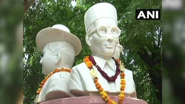 ABVP installs statues of Savarkar, Subhash Chandra Bose, Bhagat Singh ‘without permission’ in DU; move comes ahead of students’ union polls