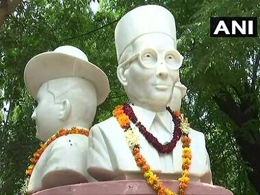 ABVP installs statues of Savarkar, Subhash Chandra Bose, Bhagat Singh ‘without permission’ in DU; move comes ahead of students’ union polls