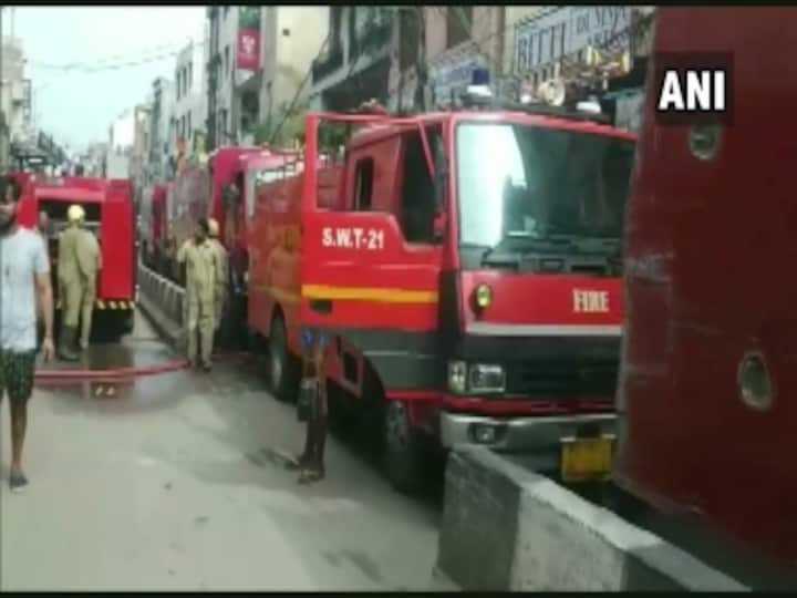 Blaze breaks out at Delhi's Gandhi Nagar Market; 21 fire tenders arrive at spot, no casualties reported so far